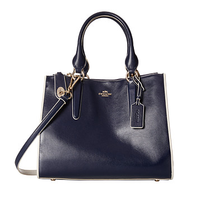 COACH 蔻驰 Color Block Carryall 女款真皮手提包
