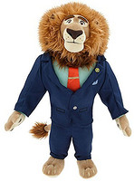 Disney 迪士尼 Zootopia Mayor Leodore Lionheart 毛绒玩具
