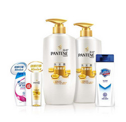 PANTENE 潘婷 乳液修护 洗发露750ML*2+舒肤佳 纯白清香型 沐浴露 200ML（有赠品）+凑单品