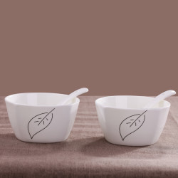 喜跃 骨瓷餐具4件套