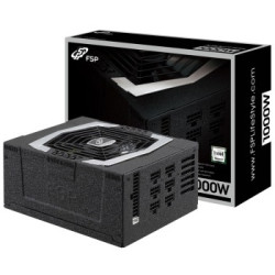 FSP 全汉 AURUM PT 1000 额定1000W 白金电源（白金牌认证，效率达92%以上）