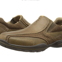 SKECHERS斯凯奇 Relaxed Fit Vortez 真皮 男士休闲鞋