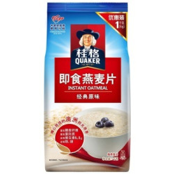 QUAKER 桂格 即食燕麦片袋装 1000g*10袋