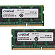 Crucial 英睿达 16GB（8GB*2）DDR3L 1600 内存套装