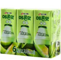 Binggrae 宾格瑞 哈密瓜味牛奶饮料 200ml*6盒