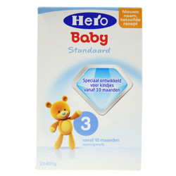 Herobaby 婴儿配方奶粉 3段 10月以上 800g 