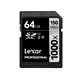 Lexar 雷克沙 Professional 1000x SDXC存储卡（64GB、USH-II）