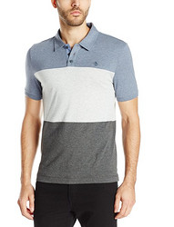 Original Penguin Men's Ss Heathered Tri Color Block Polo衫