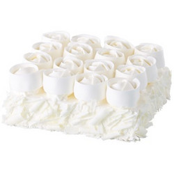 LE CAKE 诺心 玫瑰雪域芝士蛋糕 2磅