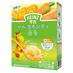 Heinz 亨氏 优加系列 儿童营养面条 胡萝卜味 252g