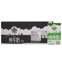 Arla 爱氏晨曦 全脂纯牛奶 750mL*12盒+凑单品