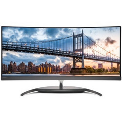 PHILIPS 飞利浦 BDM3490UC 34英寸 21:9 曲面显示器