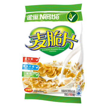 简单早餐-Nestlé 雀巢 麦脆片 开袋试吃