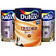 Dulux 多乐士 抗甲醛无添加五合一套装组合（2桶抗甲醛墙面漆5L、1桶无添加底漆5L）