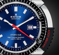 历史新低：EDOX 依度 HYDRO-SUB系列 80301-3NCA-BUIN 男款机械表