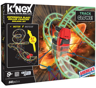 K‘Nex 科乐思 Supernova Blast 超新星爆炸 过山车拼砌套装