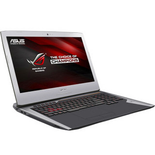 ROG 玩家国度 GFX72 17.3英寸 笔记本电脑 酷睿i7-6700HQ 8GB 128GB SSD+1TB HDD GTX 965M 灰色