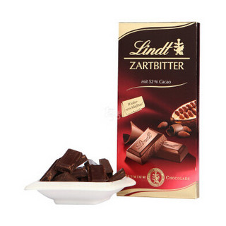Lindt 瑞士莲 52%黑巧克力 100g