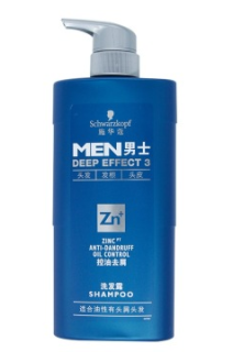 Schwarzkopf 施华蔻 男士控油去屑洗发露