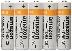 AmazonBasics 亚马逊倍思 AA（五号） 碱性电池 20节装