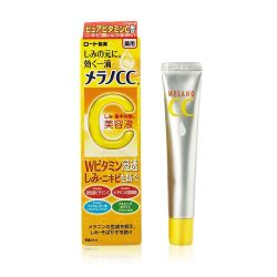 ROHTO 乐敦 Melano CC VC美容液精华 20ml + 贝印 男士剃毛刀 2支装