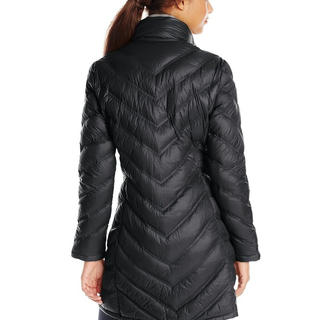 Calvin Klein Chevron-Quilted 女士棉服 黑色 XS
