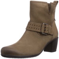 ecco 爱步 Touch 55 B Birch Panama 女士真皮短靴