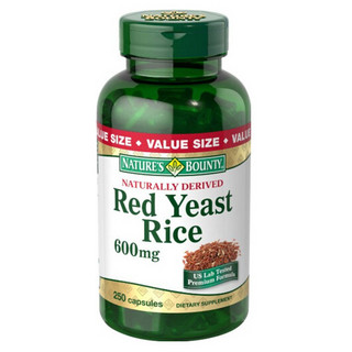 NATURE‘S BOUNTY 自然之宝 Red Yeast Rice 红曲米胶囊 600mg 250粒