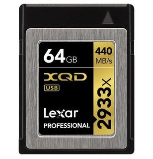 Lexar 雷克沙 Professional 2933x 64GB XQD 2.0 存储卡