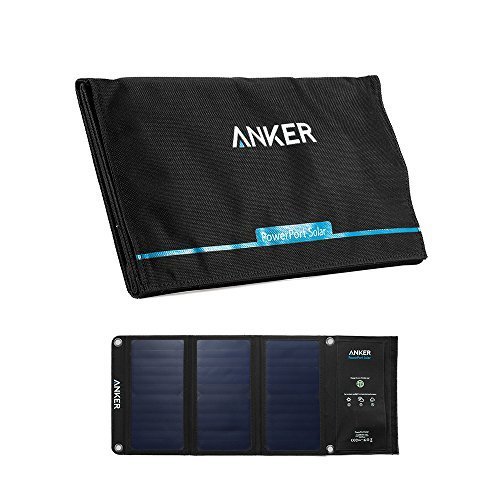 anker不愧是专门做电源的，太阳能电池板做的就是好
