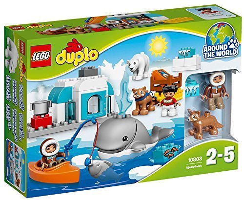 闺女和宝爸的成长玩具：LEGO 乐高 Duplo 得宝10803 北极动物