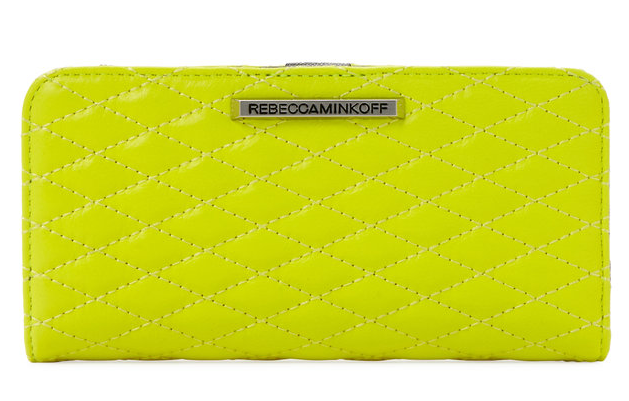 REBECCA MINKOFF Sophie 女士长款钱包  Honey Dew