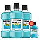 LISTERINE 李施德林 漱口水 冰蓝口味 500ml*3瓶+80ml