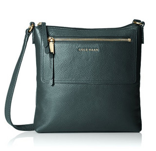 COLE HAAN Acadia Cross-Body Bag 女士真皮斜挎包 红色