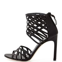 STUART WEITZMAN 斯图尔特·韦茨曼 Cajun 女款真皮高跟鞋