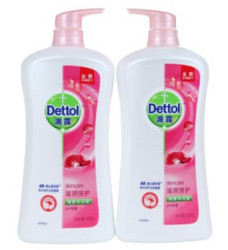 滴露（Dettol）健康沐浴露 滋润倍护 935克 双瓶装（身体沐浴乳 沐浴液 男女通用）