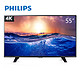 移动端：PHILIPS 飞利浦 55PUF6056/T3 55英寸 4K超高清 液晶电视