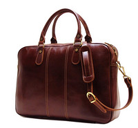 新补货：Floto Venezia Slim Brown Briefcase 复古男士公文包