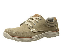 SKECHERS USA Expected Orman 男款休闲鞋 卡其色 US7