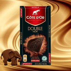 COTE D'OR 克特多 金象 香脆黑巧克力 100g*2板