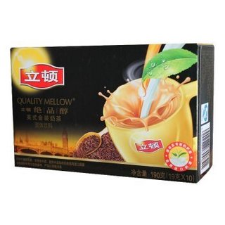 Lipton 立顿 台式冻顶乌龙 速溶奶茶 190g *2件