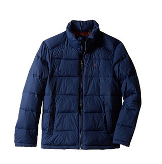 TOMMY HILFIGER Classic Zip Front Puffer 男士棉服