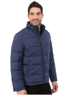 TOMMY HILFIGER Classic Zip Front Puffer 男士棉服