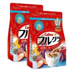 Calbee 卡乐比 水果颗粒果仁谷物麦片 800g*2袋