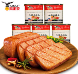 Eagle-Coin 鹰金钱 午餐肉罐头 340g*5罐