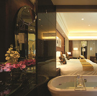周边游：杭州开元名都大酒店 高级双床房1晚含双早 赠烂苹果乐园家庭套票