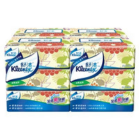 Kleenex 舒洁 无香抽纸 200抽2层 3包装*4提