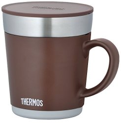 THERMOS 膳魔师 JDC-350 桌面随手保温杯（350ml、棕色）