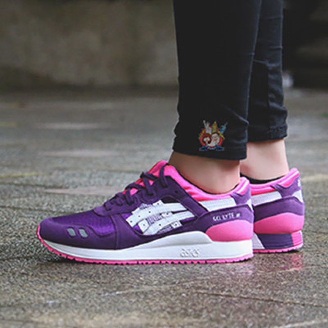 EBAY卖家 asics america 购入 ASICS 亚瑟士 GEL-Lyte III GS 童鞋女穿 开箱晒单
