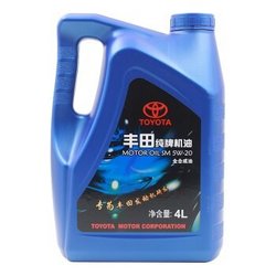 丰田 全合成机油 SM 5W-20 4L  